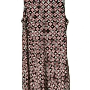 Stylish Michael Kors Geometric Print Dress - Size S
